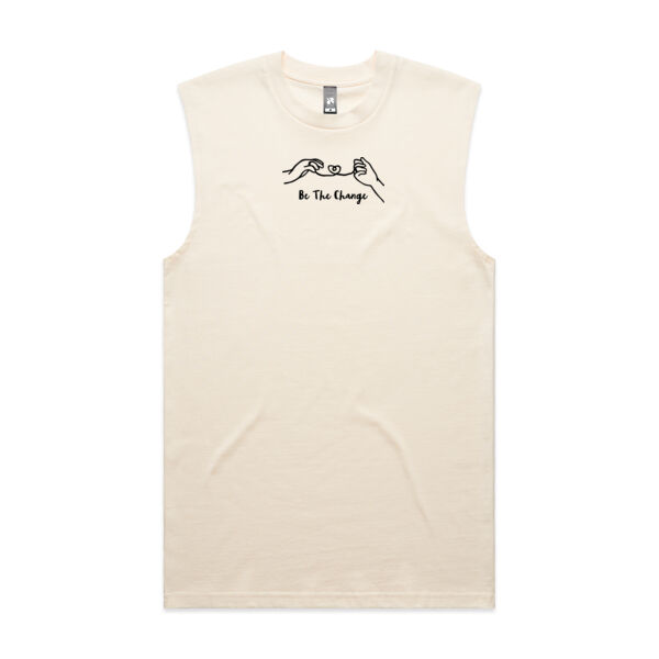 Be The Change - Tank Top - Black Logo Thumbnail