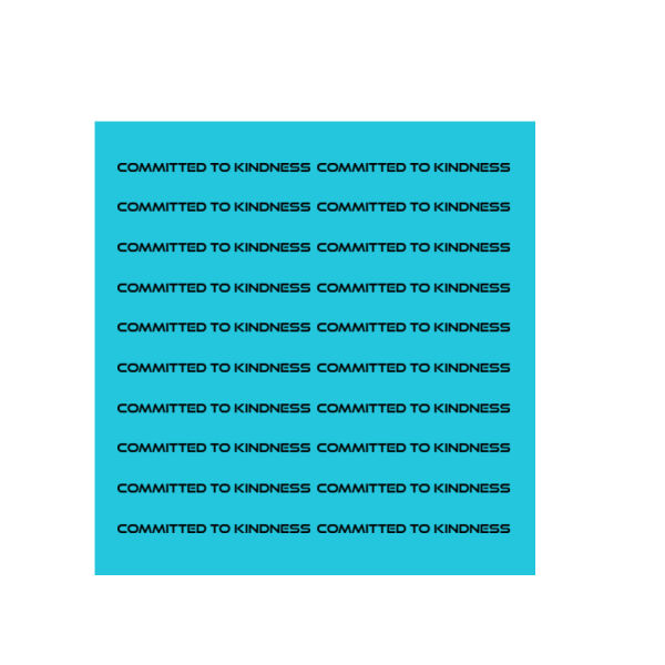 Committed To Kindness - Bandana Thumbnail